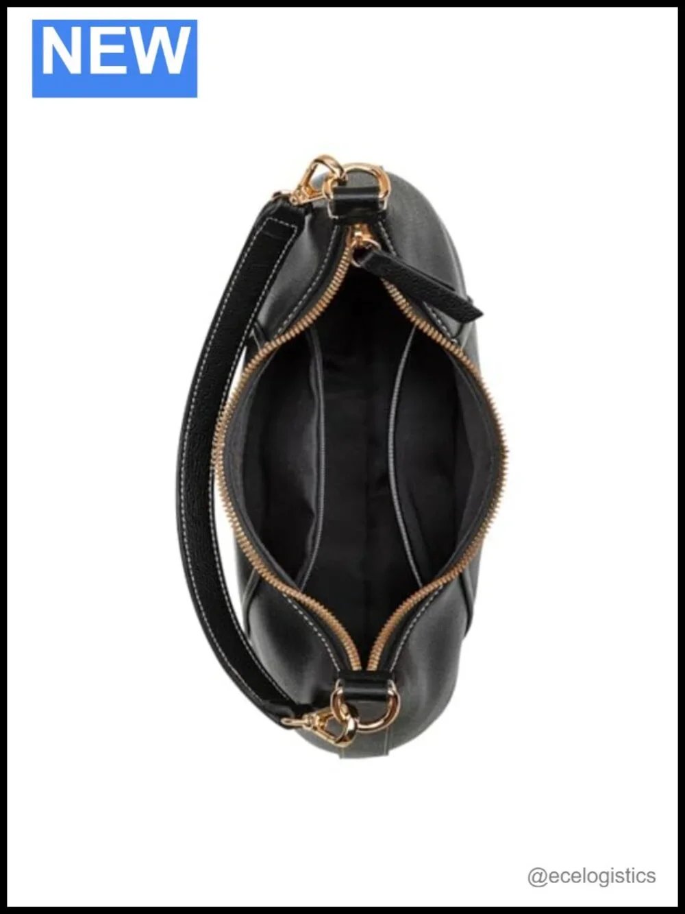 Nine West Convertible Hobo Shoulder Bag Faux Leather